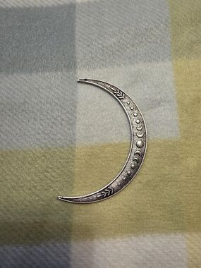 Celtic Crescent Moon Phase Hairpin